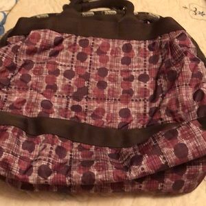 *  Very large Lesportsac overnight  weekender bag